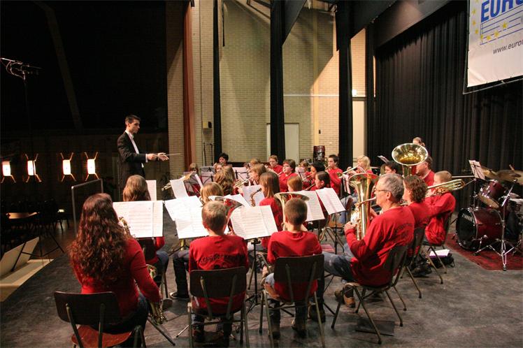 Jeugdorkest in Maasbracht 15-03-'08