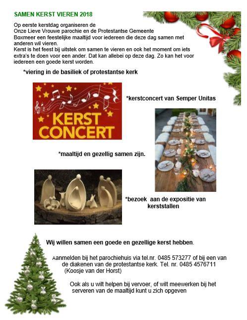 Samen kerst vieren