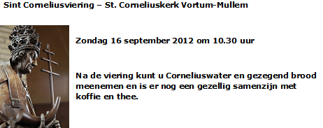 St.Corneliusviering
