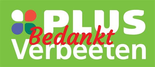 Plus Verbeeten Bedankt