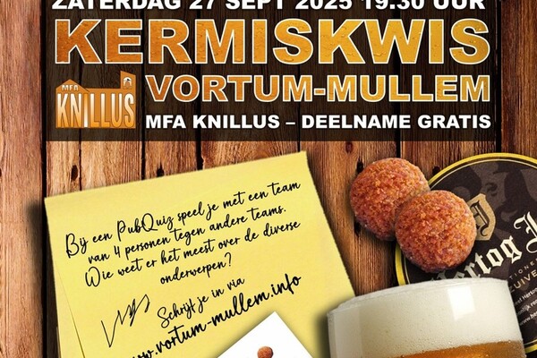 Inschrijving KermisKwis 2025 geopend!