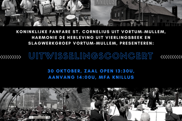 Uitwisselingsconcert 30 oktober